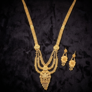 Collares largos chapados en oro para ocasiones especiales, joyería tradicional, regalo para mujer, cobre y latón chapado en oro laminado - Product Image 4