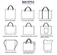 Sac fourre-tout non tissé à impression numérique personnalisé Sacs à provisions non tissés stratifiés mat PP réutilisables