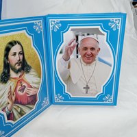 Taille A5/A4 personnalisée en usine livres d'histoire biblique à couverture rigide sérigraphie sur papier kraft avec bordure en feuille d'or pour l'emballage