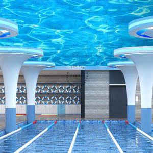 Papel Tapiz para <span class=keywords><strong>Techo</strong></span> <span class=keywords><strong>con</strong></span> Diseño de Olas de Agua de Mar, Estilo Océano, para <span class=keywords><strong>Piscina</strong></span> Infantil - Product Image 5