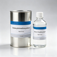 Dodecyltrimethoxysilane CAS 3069-21-4 Agent de couplage silane Liquide transparent incolore