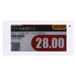 Цифровой ценник, 2,13 дюймов, четыре цвета, электронные чернила, Epaper, Esl Система, электронная полка, этикетка для супермаркета - Product Image 3