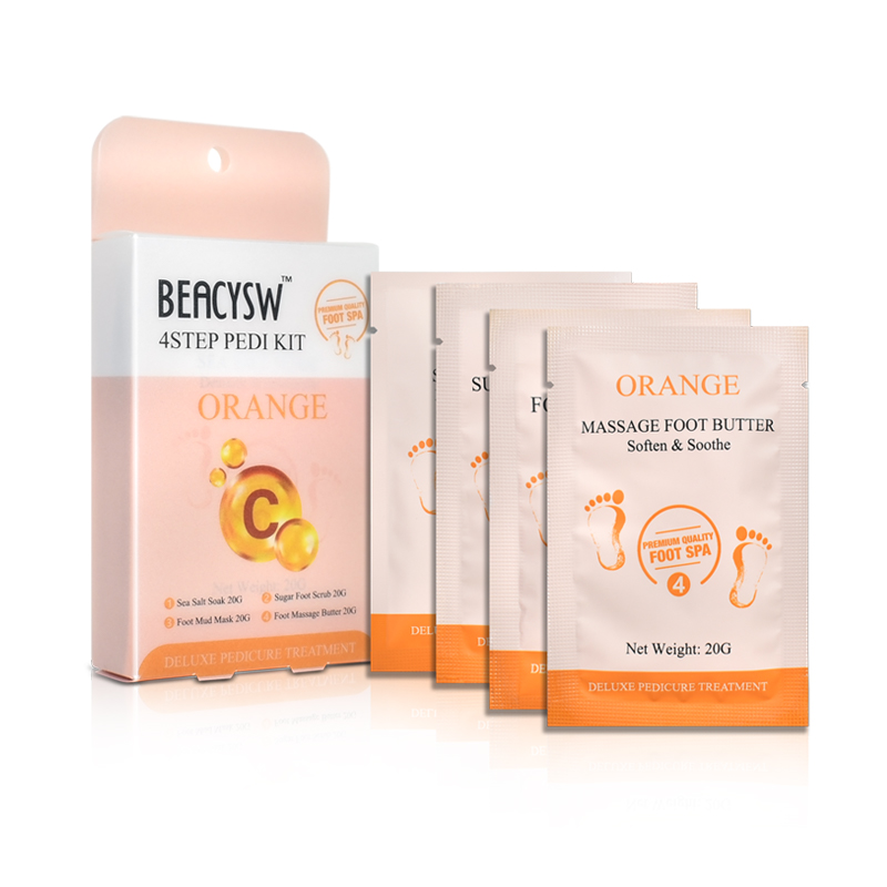 4step Vitamin Sugar Srcut Scrub Pedi Kit