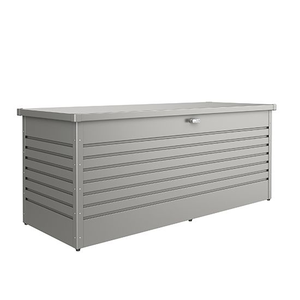 Boîte <span class=keywords><strong>de</strong></span> rangement extérieure en métal, résistante aux intempéries, <span class=keywords><strong>coffre</strong></span> <span class=keywords><strong>de</strong></span> <span class=keywords><strong>jardin</strong></span> durable pour coussins <span class=keywords><strong>de</strong></span> patio, outils et équipements - Product Image 1