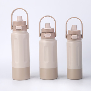 Tùy Chỉnh 1100Ml Công Suất Lớn Đôi Tường Chân Không <span class=keywords><strong>Flask</strong></span> Thép Không Gỉ Cách Điện Thể Thao Phích Chai Nước Với Rơm Và Xử Lý - Product Image 6