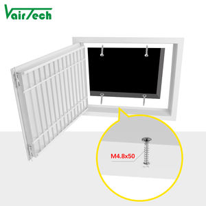 Grille de retour d'air en aluminium pour climatisation, pour murs et plafonds, avec filtre AC - Product Image 5