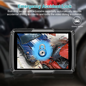 4.3 Inch Waterproof GPS <strong>Navigation</strong> Android <strong>Auto</strong> <strong>System</strong> Portable Motorcycle <strong>Dash</strong> Cam with MP3 Functions Touch Screen - Product Image 3