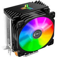 Refroidisseur de processeur Jonsbo CR1200 pour ordinateurs de bureau, tubes de chaleur en cuivre, roulement à billes, contrôle intelligent de la température, compatible Intel LGA
