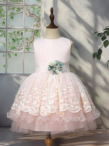 बच्चों के जन्मदिन की पार्टी राजकुमारी ने गर्मियों में बच्चों की पार्टी फैशन आस्तीन वाले बच्चों को 2-12 साल के कपड़े - Product Image 2