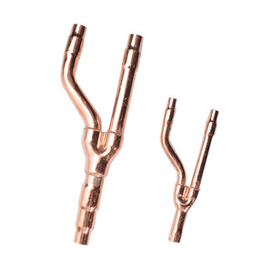 Pièces de climatisation centrale, tuyau de dérivation en cuivre pour climatiseur GREE <span class=keywords><strong>FQ01</strong></span> FQ02 FQ03 FQ04, tuyau de raccordement de climatisation - Product Image 1