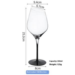 <span class=keywords><strong>Copa</strong></span> <span class=keywords><strong>de</strong></span> <span class=keywords><strong>Vino</strong></span> Tinto <span class=keywords><strong>Inclinada</strong></span> <span class=keywords><strong>de</strong></span> Cristal Personalizada <span class=keywords><strong>de</strong></span> 500 ml, Juego <span class=keywords><strong>de</strong></span> 2 Sostenibles, Decantación Rápida, Diseño Moderno, Regalo <span class=keywords><strong>de</strong></span> Boda para Restaurante <span class=keywords><strong>de</strong></span> Alta Gama - Product Image 4