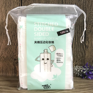 Coussinets faciaux en <span class=keywords><strong>coton</strong></span>, 100 feuilles/sac, tampons pour le visage, maquillage, cosmétiques, bouffants, épais, nettoyage de maquillage, offre spéciale, C051 - Product Image 5