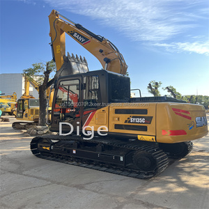 Barato usado SANY SY135c 7,5 55C 55c excavadora toneladas Mini Excavadora hidráulica sobre orugas motor y bomba - Product Image 5