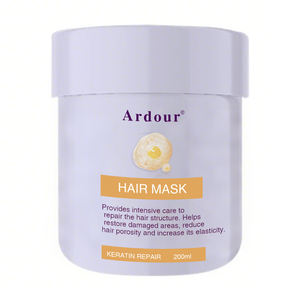 Maschera per Capelli per Capelli Più Spessi e Forti, Maschera Riparatrice Idratante, Nutriente Profonda con Cheratina - Product Image 1