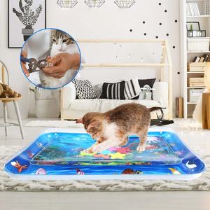 Casa de gato pequeña de lujo moderna y personalizada, marco de palmera de PVC, cama, puerta de madera maciza Natural, Gato colgante, árbol trepador, Gato bonito - Product Image 2