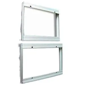 Sandblasting or Black Anodizing and Customized Aluminum Solar Panel Frame for Panels of Various Sizes