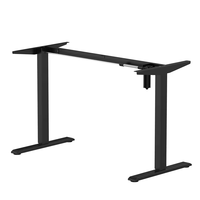 Moderner Ergonomischer Elektrischer Stehschreibtisch mit Automatischer Höhenverstellung Edelstahlrahmen