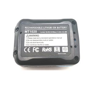 Taladro percutor inalámbrico de impacto con batería de 10.8V compatible con <span class=keywords><strong>Makita</strong></span> BL1021/BL1020/BL1015/<span class=keywords><strong>BL1016</strong></span> - Product Image 6