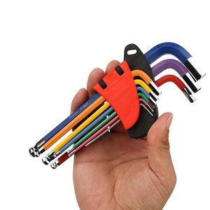 Juego de <span class=keywords><strong>llaves</strong></span> <span class=keywords><strong>Allen</strong></span> de 1,5mm a 10mm, 9 Uds., juego de <span class=keywords><strong>llaves</strong></span> en L para tornillo <span class=keywords><strong>Allen</strong></span> - Product Image 2