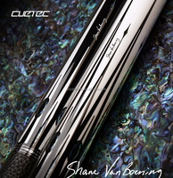 Tongkat Biliar Premium Cuetec SVB GEN II Serat Karbon Profesional Inlay Taco De Billar untuk Snooker & Biliar