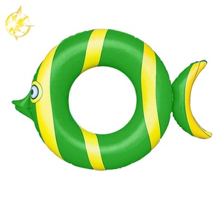 Palla Gonfiabile in PVC Verde a Forma di Pesciolino di Alta Qualità, 33cm, Capacità 20kg+, per Giochi d'Acqua per Adulti/Bambini - Product Image 2