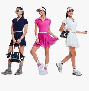 Женская быстросохнущая плиссированная короткая юбка для занятий теннисом и гольфом, спортивная одежда для бега, фитнеса, спорта на открытом воздухе - Product Image 2