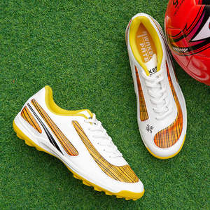 Scarpe da Calcio Basse con Lacci, Scarpe da <span class=keywords><strong>Calcetto</strong></span>, Scarpini da Calcio TF in Pelle PU, Sneakers Unisex per Ragazzi, Uomini e Donne - Product Image 4