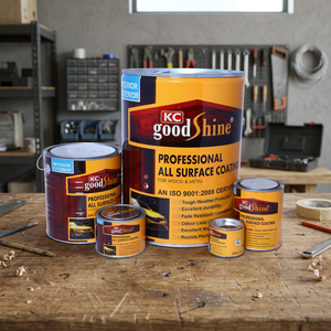 Peinture liquide NC de qualité alimentaire pour la finition des surfaces de meubles en bois, application au pinceau ou au pulvérisateur, préparation lisse, revêtement - Product Image 3