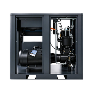Compresor de Aire de Tornillo Rotativo de Velocidad Fija de 40HP 30KW, 8 bar 10 bar, Compresor de Aire Industrial de Frecuencia de Potencia para Uso en Fábrica - Product Image 4