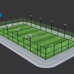 Ensemble complet <span class=keywords><strong>de</strong></span> prix direct d'usine <span class=keywords><strong>Cage</strong></span> <span class=keywords><strong>de</strong></span> football Panna Terrain <span class=keywords><strong>de</strong></span> football Terrain <span class=keywords><strong>de</strong></span> jeux intérieur extérieur - Product Image 1