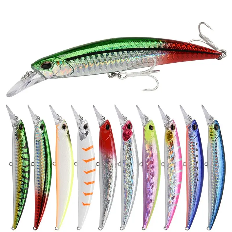 ALLBLUE LANCE 110S 110mm21g saltwater sinking minnow fishing lure with BKK hook