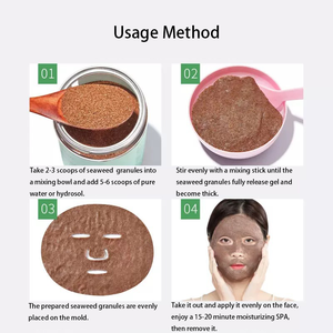 200g 300g di qualità Spa Gel Texture coreano ispirato maschera di biocellulosa alghe per la rivitalizzazione quotidiana - Product Image 5