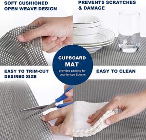 Tapete Antideslizante Clásico de PVC para Cocina, Revestimiento para Estantes, No Adhesivo, Duradero, Ecológico, Revestimiento para Cajones y Cajas de Herramientas - Product Image 4