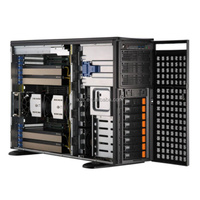 SYS-741GE-TNRT Platform GPU 4 Kartu 4677 Pin Server Tower 8-bay