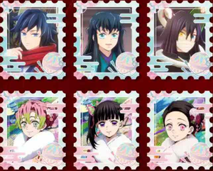 Nouveauté 2025 Demonslayerd Chunfeng Culture Infinite City Série de timbres de <span class=keywords><strong>collection</strong></span> Bureau de <span class=keywords><strong>Poste</strong></span> Bataille des Neuf Piliers Cadeaux pour enfants - Product Image 4