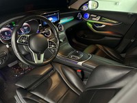 Panneau de garniture de porte en bois avec éclairage ambiant dynamique pour Mercedes W205 X253 C253 GLC, accessoires de mise à niveau de l'éclairage LED intérieur de voiture