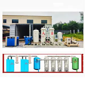 FANKE Water Treatment Oxygen Generator 30 nm3h Oxygen Manufacturing Plant For Sale