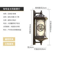 Lampe murale solaire en aluminium pour fenêtre, étanche IP65, moderne, extérieure, nouveau style chinois, pour jardin, terrasse, couloir, portail