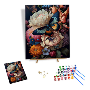 <span class=keywords><strong>Peinture</strong></span> à suspendre personnalisée par numéro, papillon collectant le pollen, <span class=keywords><strong>peinture</strong></span> par numéros, décoration suspendue pour bureau à <span class=keywords><strong>New</strong></span> <span class=keywords><strong>York</strong></span> - Product Image 1