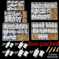 Kit assorti de crochets de borne de fil de 2.8mm 2 3 4 6 9 broches avec bornes mâles et femelles pour connecteurs électriques de voiture et de moto