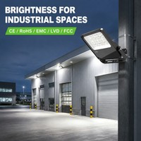 Projecteur LED industriel 80W IP66 Lumileds certifié ROHS 6500K pour usine, cour, entrepôt, parc industriel