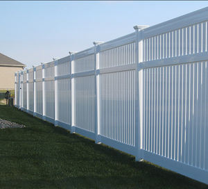 Paneles <span class=keywords><strong>de</strong></span> Cerca Semiprivada <span class=keywords><strong>de</strong></span> PVC <span class=keywords><strong>de</strong></span> 6x8 pies, Fácil Instalación, Paneles <span class=keywords><strong>de</strong></span> Cerca Semiprivada <span class=keywords><strong>de</strong></span> Vinilo - Product Image 2