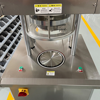 Máquina Semiautomática para Sellar Latas de Leche en Polvo, Frutos Secos y Envases de Plástico con Nitrógeno