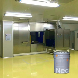 Peinture époxy autolissante pour sols, résistante à l'usure, sans poussière, haute brillance, pour parkings, entrepôts industriels, béton - Product Image 6