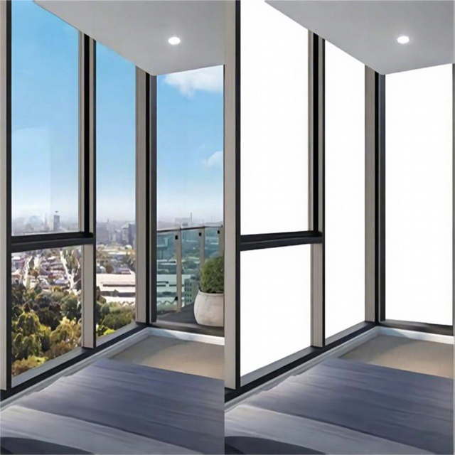 Electronic Switchable Smart Film Self Adhesive Smart Glass Film PDLC Smart Film Manufacture