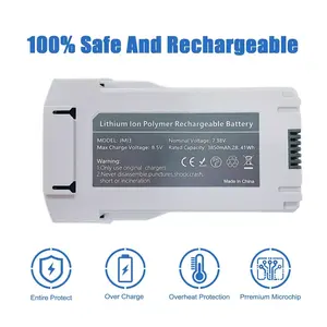Hoge Capaciteit 3850Mah 7.38V Intelligente Vlucht Vervanging Batterij Pc Materiaal Mini <span class=keywords><strong>3</strong></span> Pro Voor Drones Accessoire - Product Image 6