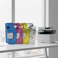 Toner de recharge universel de qualité compatible pour copieurs Xerox, Ricoh, Konica, Sharp, Canon, Kyocera – Poudre de toner couleur CMYK