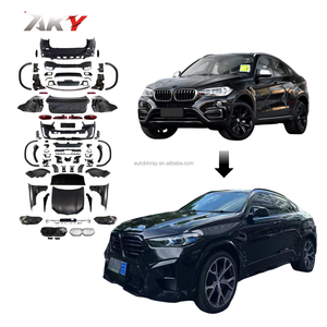 Nuovo Design 2025 AKY per Serie X6 F16 14-19Y, Kit Carrozzeria PP+ABS, Aggiornamento G06 X6M LCI 1:1, Griglia Paraurti, Fari LED Plug & Play - Product Image 1