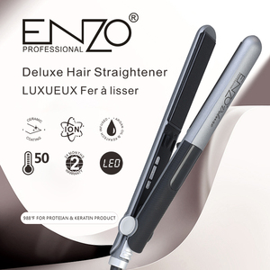 Piastra per Capelli Professionale <span class=keywords><strong>ENZO</strong></span> con Display LCD e Riscaldamento PTC, Strumento Elettrico per Styling Rapido per Auto e Uso Domestico - Product Image 4