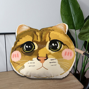 Fonte-fabbrica ciondoli personalizzati Mini cuscini Anime portachiavi Logo trasferimento termico stampa cartoni portachiavi peluche portachiavi - Product Image 2